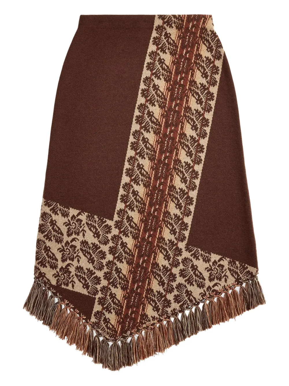 Юбка миди с бахромой и узором Ralph Lauren Rrl, коричневый
Юбка миди с бахромой и узором Ralph Lauren Rrl, коричневый