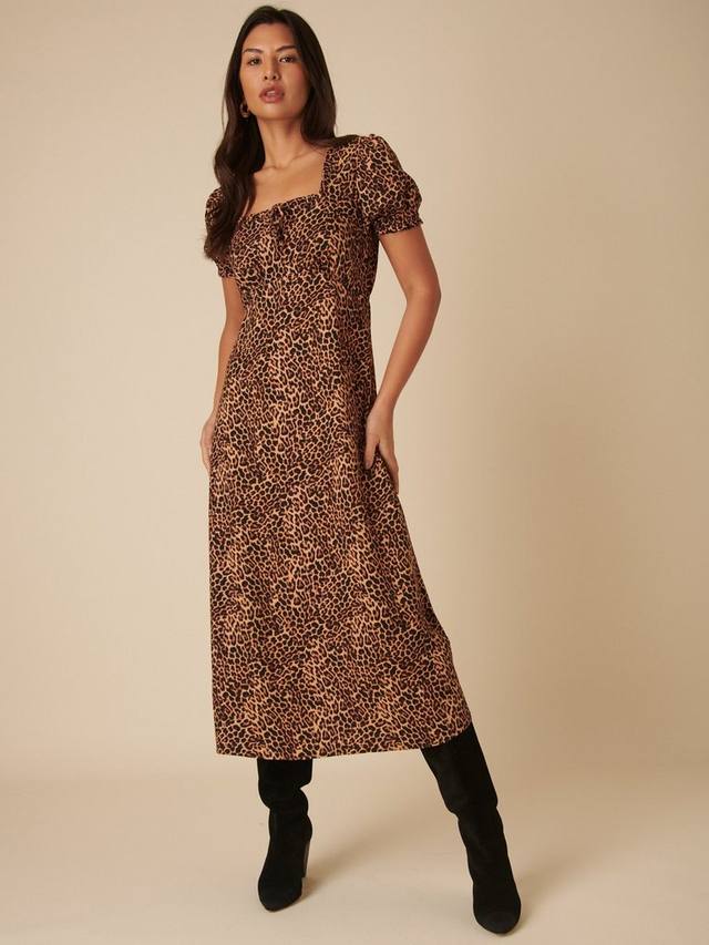 Платье миди с леопардовым принтом prarie Nobody's Child, цвет Brown Multi
Платье миди с леопардовым принтом prarie Nobody's Child, цвет Brown Multi