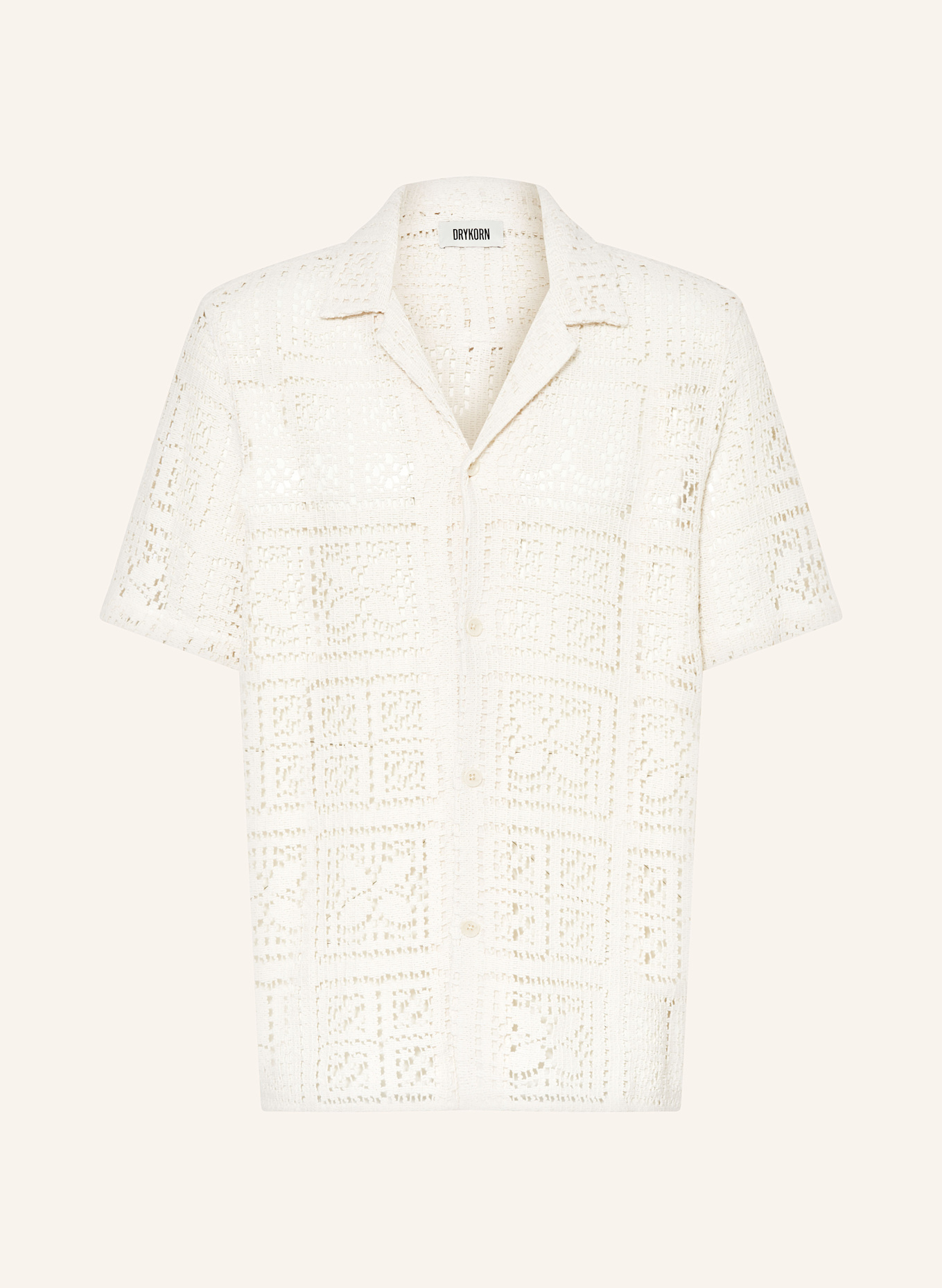 Трикотажная рубашка биджан комфорт фит Drykorn, экрю
Трикотажная рубашка биджан комфорт фит Drykorn, экрю