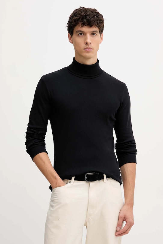 Хлопковый лонгслив Marc O'Polo, черный
Хлопковый лонгслив Marc O'Polo, черный