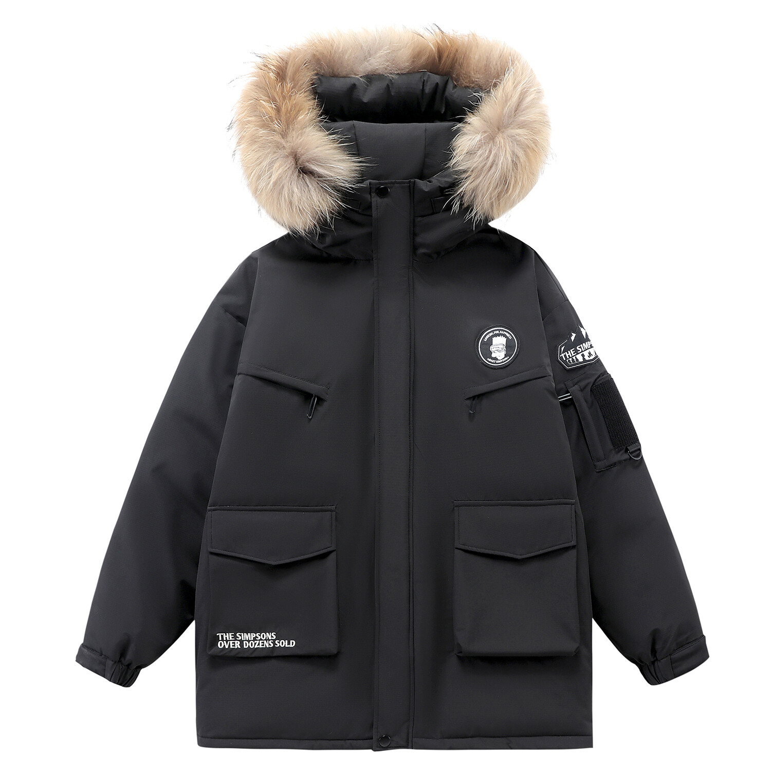 The Simpsons Пуховик унисекс «Симпсоны», Черный
The Simpsons Пуховик унисекс «Симпсоны», Черный