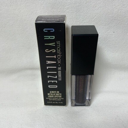 Матовая губная помада Crystalized Always On Metallic Dark Crystal #2102, Smashbox
Матовая губная помада Crystalized Always On Metallic Dark Crystal #2102, Smashbox