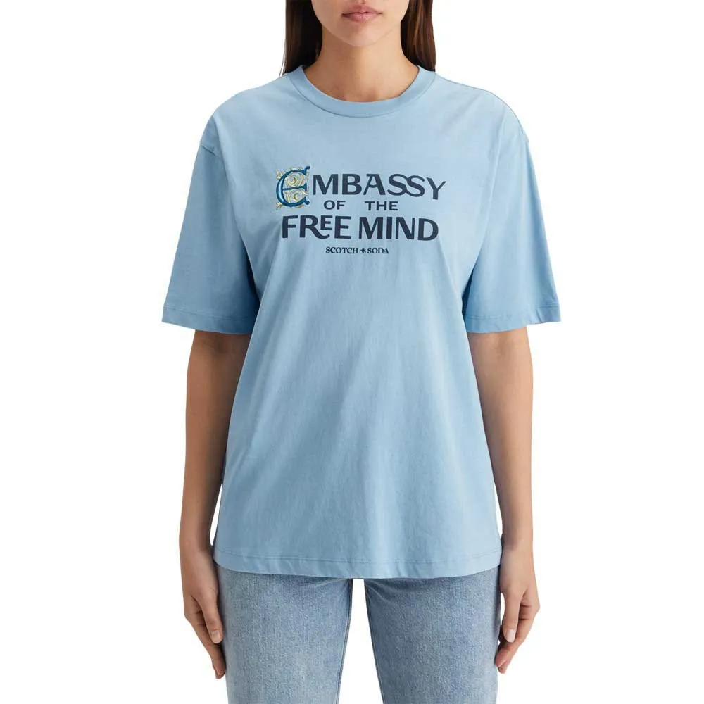 Футболка с коротким рукавом Scotch & Soda 177685, синий
Футболка с коротким рукавом Scotch & Soda 177685, синий