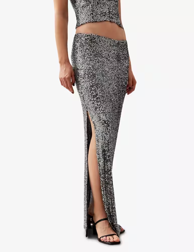 Блестящая юбка Misi Alohas, серебрянный
Блестящая юбка Misi Alohas, серебрянный