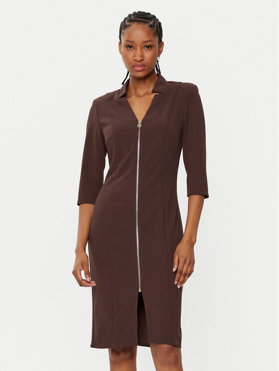 Коктейльное платье узкого кроя Rinascimento, коричневый
Коктейльное платье узкого кроя Rinascimento, коричневый