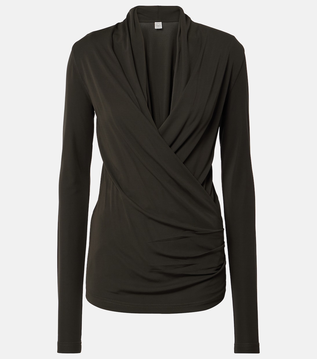 Драпированный трикотажный топ Toteme, Pepper
Драпированный трикотажный топ Toteme, Pepper