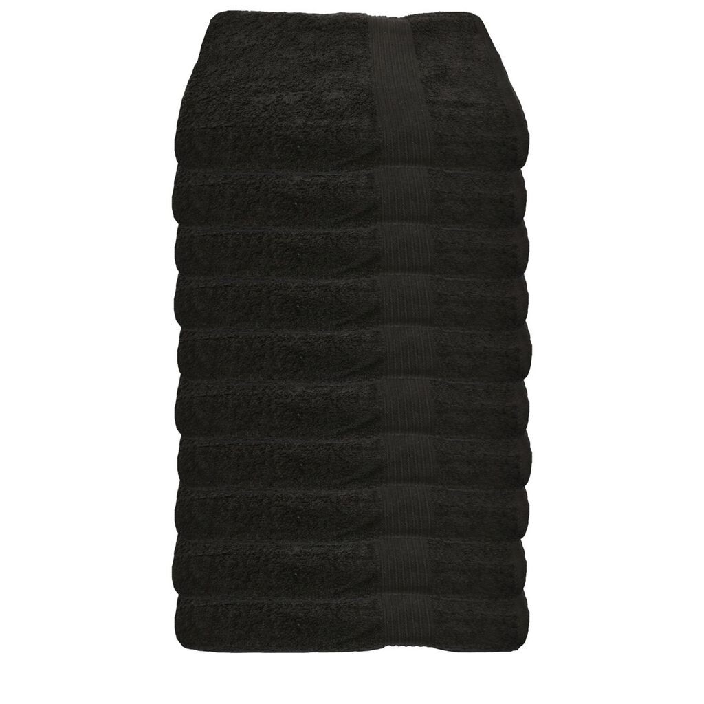 Julie Julsen упаковка из 10 гостевых полотенец 600 г/м², черные, 30 х 50 см, черный
Julie Julsen упаковка из 10 гостевых полотенец 600 г/м², черные, 30 х 50 см, черный