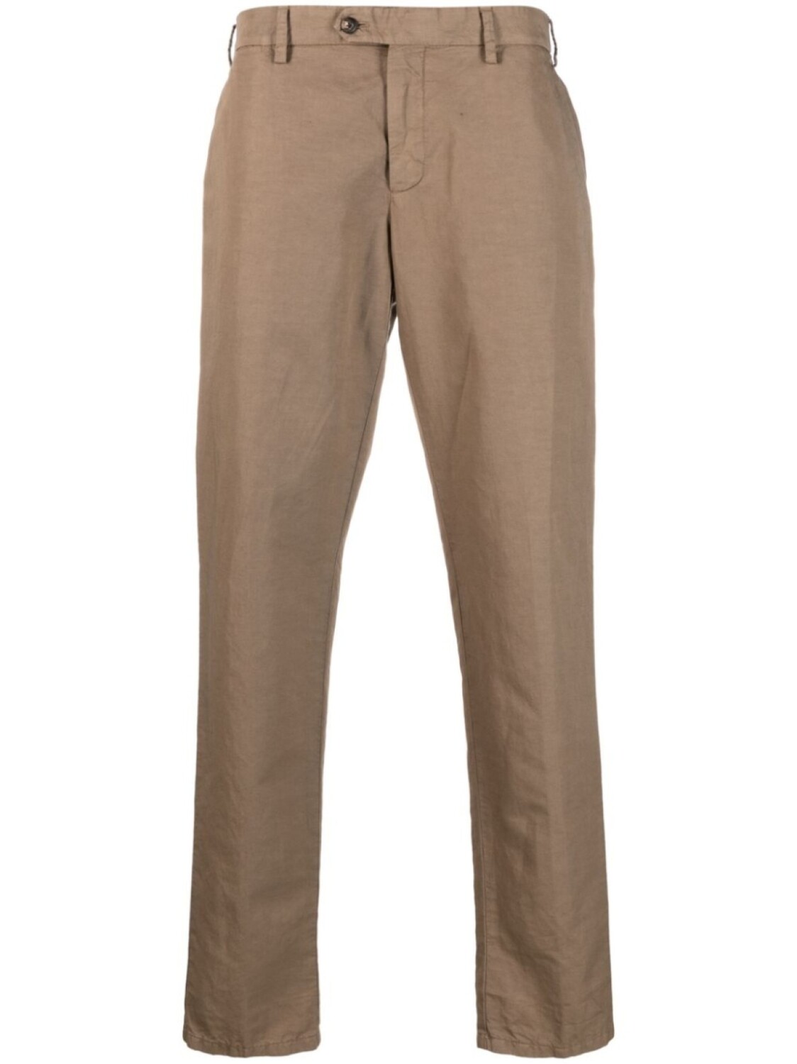 Lardini льняные брюки прямого кроя, коричневый
Lardini льняные брюки прямого кроя, коричневый