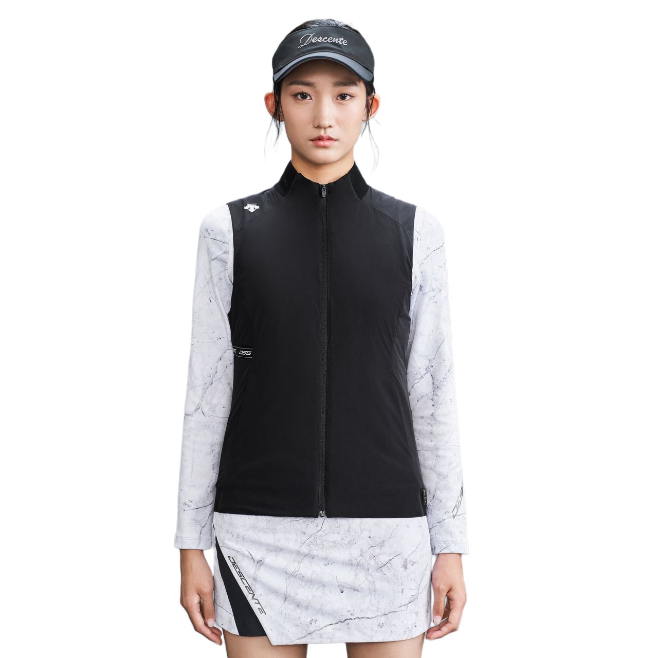 DESCENTE Женская жилетка для гольфа, Black
DESCENTE Женская жилетка для гольфа, Black