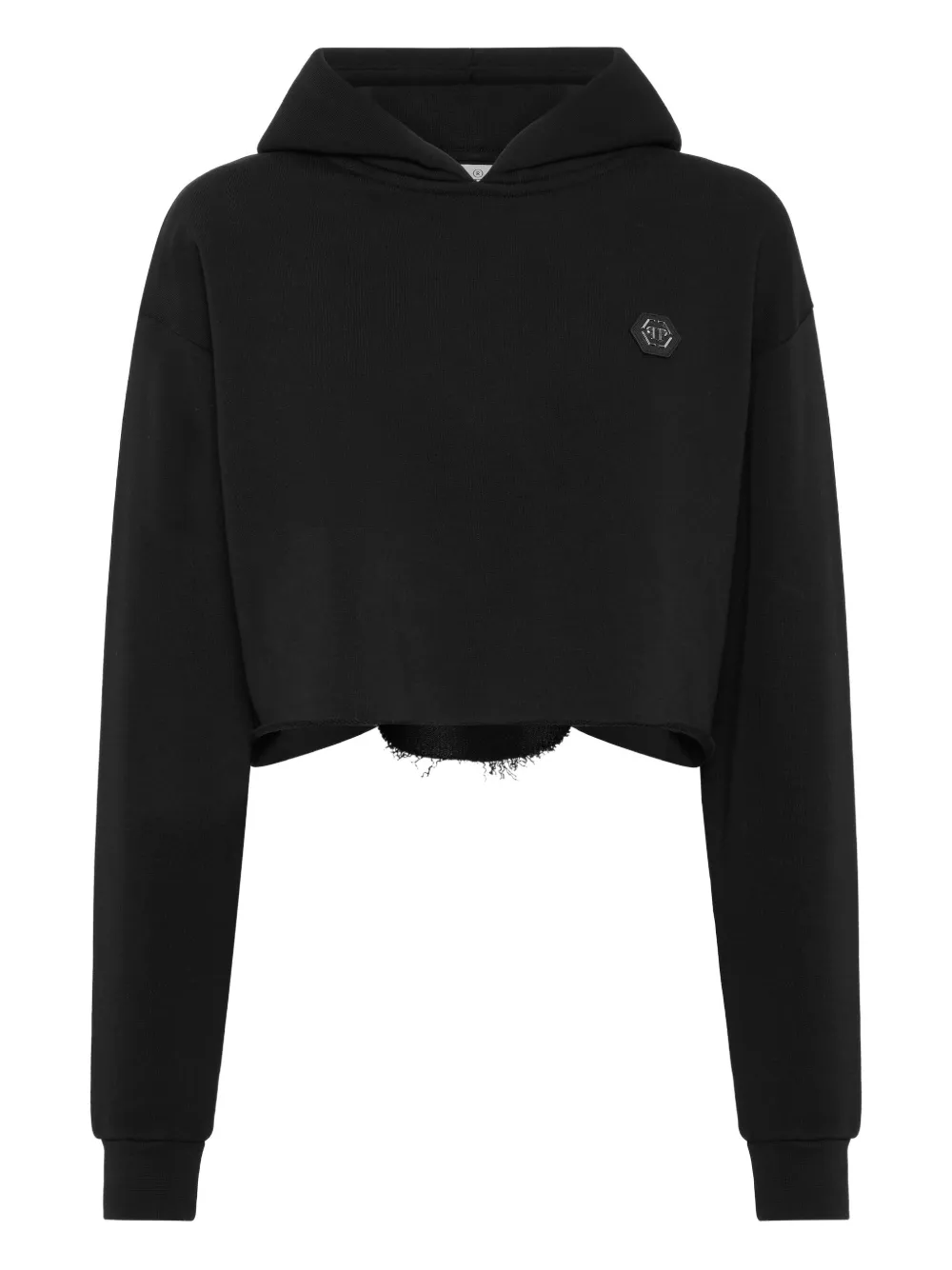 Укороченное худи Philipp Plein, черный
Укороченное худи Philipp Plein, черный