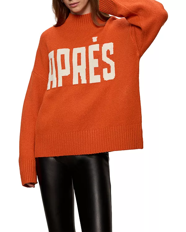 Свитер с интарсией Apres Sanctuary, оранжевый
Свитер с интарсией Apres Sanctuary, оранжевый