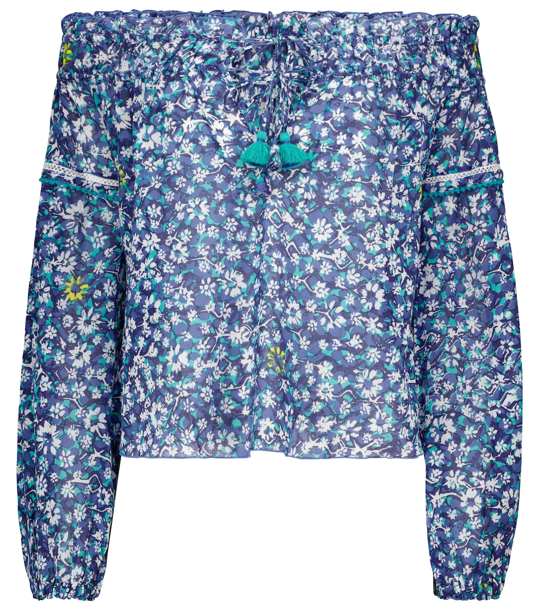Цветочная блузка Клара Poupette St Barth, Royal Fantasy
Цветочная блузка Клара Poupette St Barth, Royal Fantasy