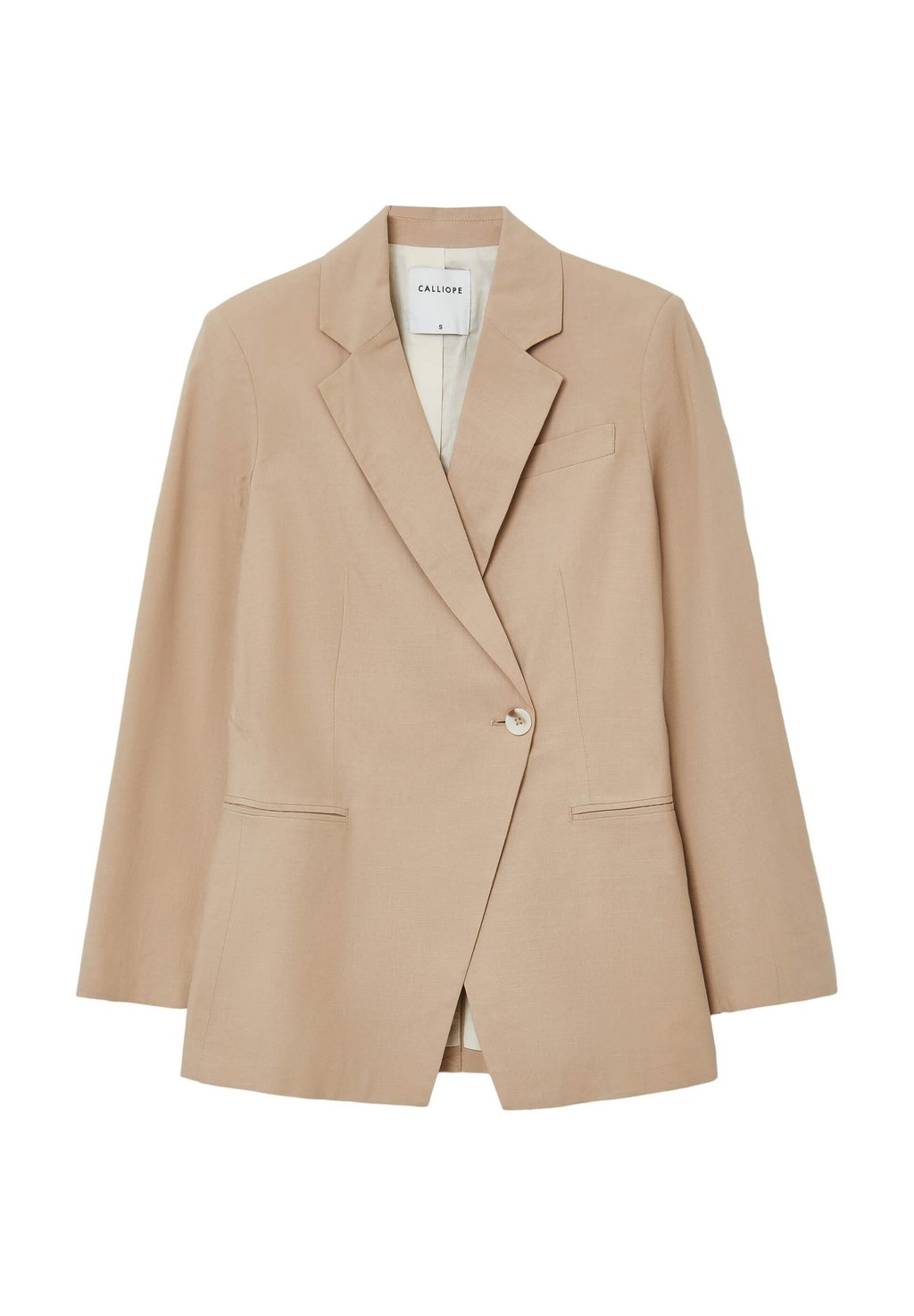Блейзер MONOPETTO INCROCIATA Calliope, бежевый
Блейзер MONOPETTO INCROCIATA Calliope, бежевый
