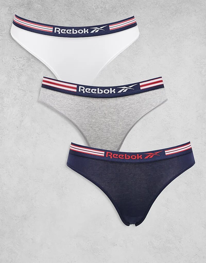 Трусы Reebok Lizzie серого цвета
Трусы Reebok Lizzie серого цвета