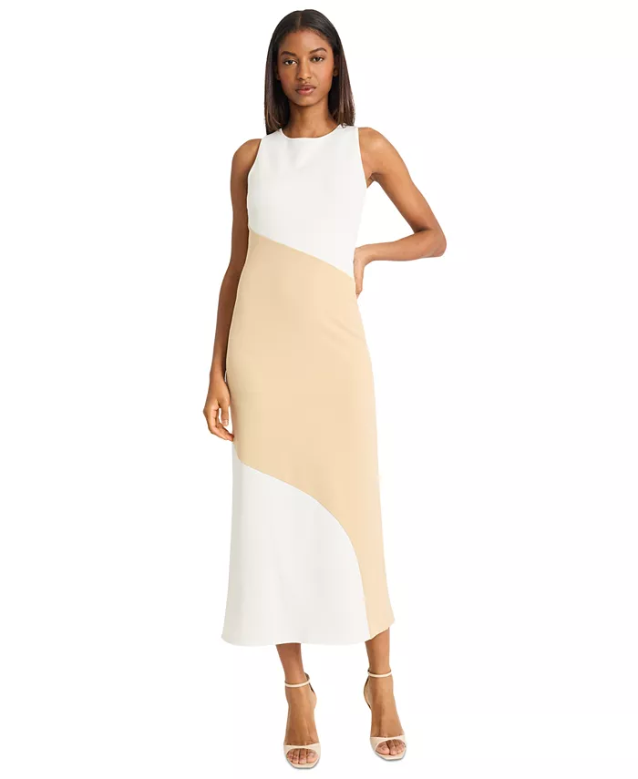 Женское платье А-силуэта с цветными блоками Donna Morgan, мультиколор
Женское платье А-силуэта с цветными блоками Donna Morgan, мультиколор