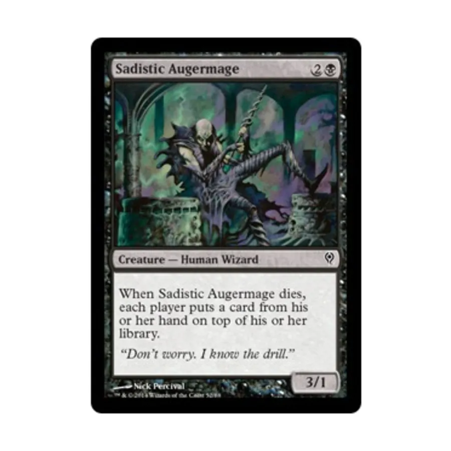 CCG Садистский аугермаг (клавиша C), MTG - Duel Decks - Jace vs. Vraska
CCG Садистский аугермаг (клавиша C), MTG - Duel Decks - Jace vs. Vraska