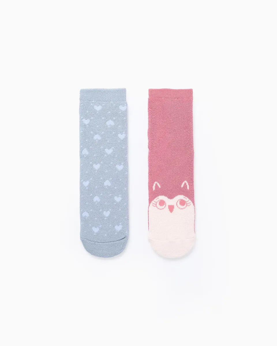 Упаковка из 2 пар нескользящих носков для девочек Oeko-Tex Zippy, многоцветный
Упаковка из 2 пар нескользящих носков для девочек Oeko-Tex Zippy, многоцветный