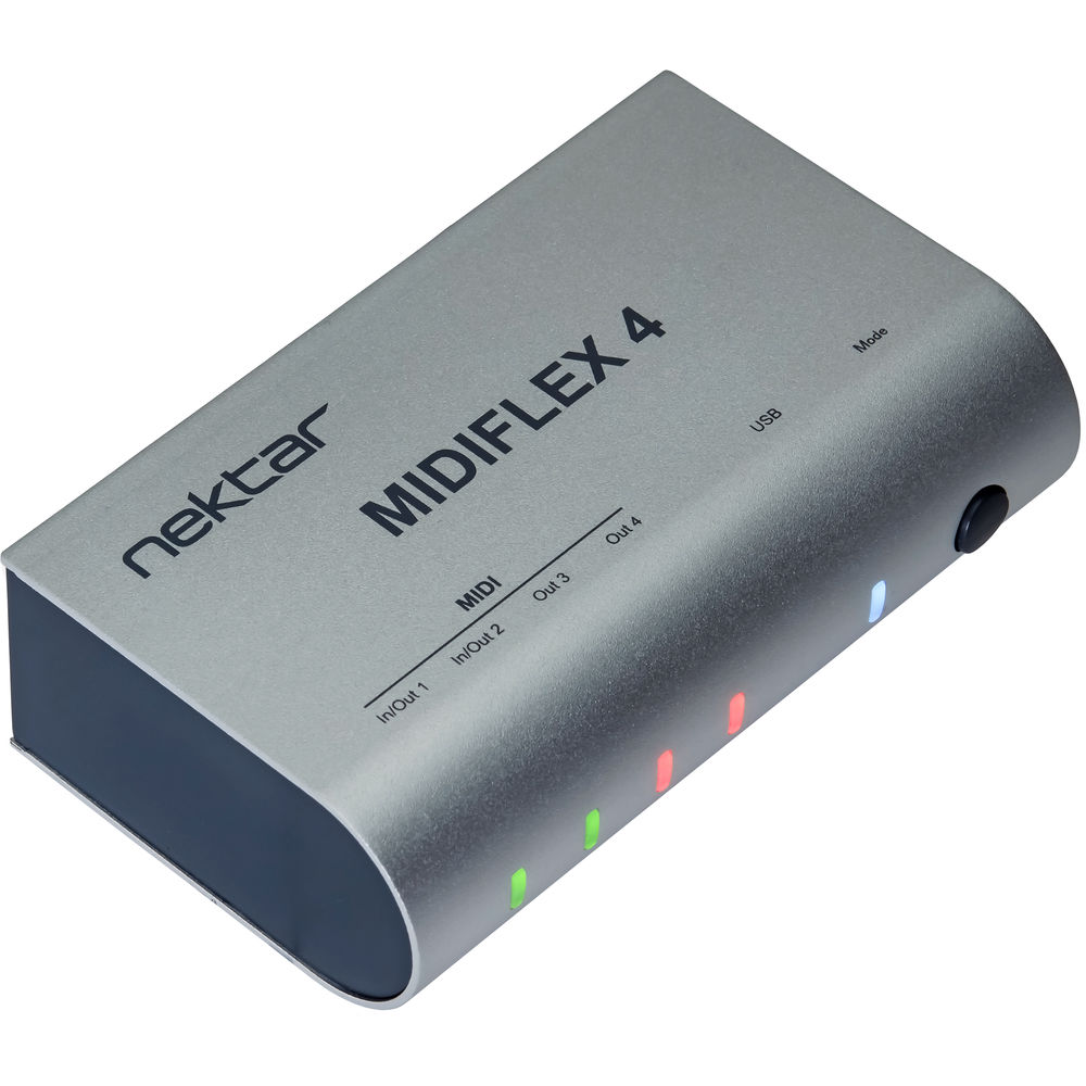 Nektar Technology MIDIFLEX4 Compact 4-Port USB MIDI MIDIFLEX 4
Nektar Technology MIDIFLEX4 Compact 4-Port USB MIDI MIDIFLEX 4