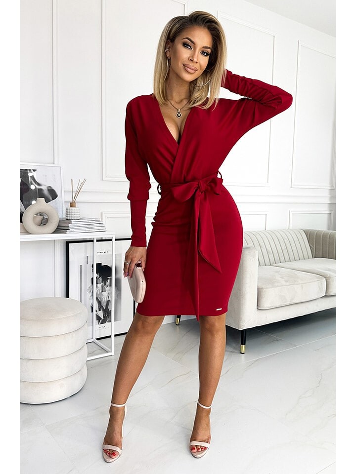 Платье до колена numoco Kleid, красный
Платье до колена numoco Kleid, красный