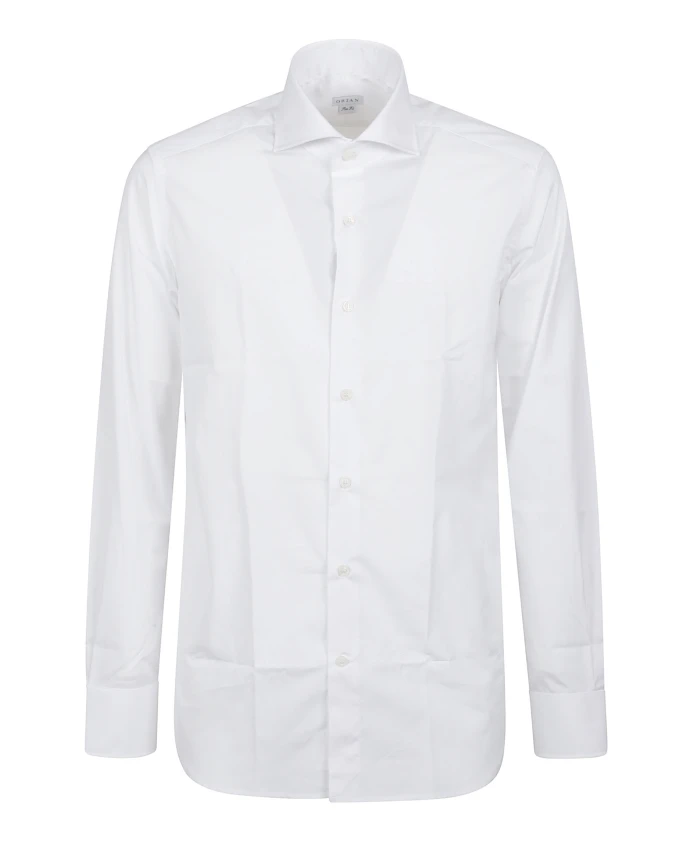 Рубашка с длинным рукавом приталенного силуэта Orian, белый
Рубашка с длинным рукавом приталенного силуэта Orian, белый