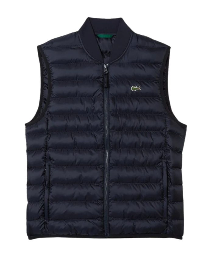 Стеганый мужской жилет с нашивкой-логотипом Lacoste, синий
Стеганый мужской жилет с нашивкой-логотипом Lacoste, синий