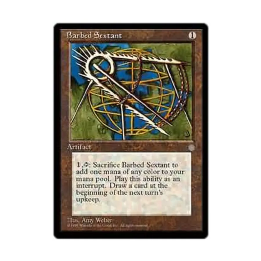 CCG Секстан с шипами (C), MTG - Ice Age
CCG Секстан с шипами (C), MTG - Ice Age