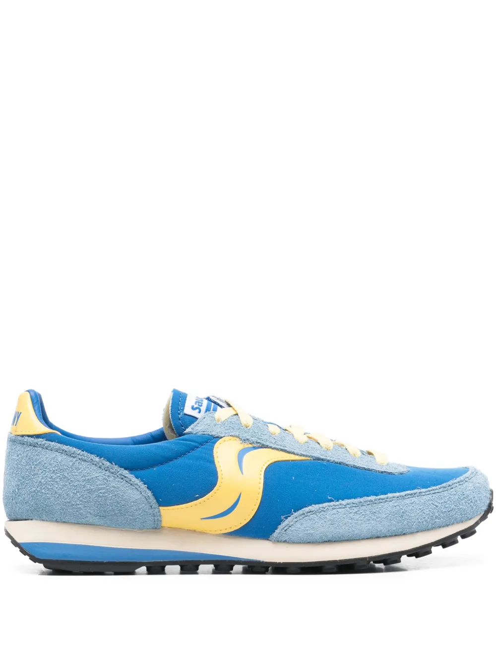 Замшевые кроссовки с полосой и логотипом Saucony, синий
Замшевые кроссовки с полосой и логотипом Saucony, синий