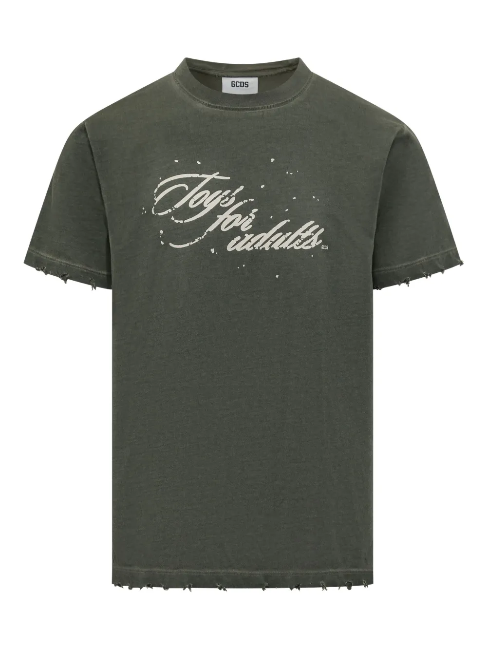 Футболка с принтом-текстом Gcds, зеленый
Футболка с принтом-текстом Gcds, зеленый