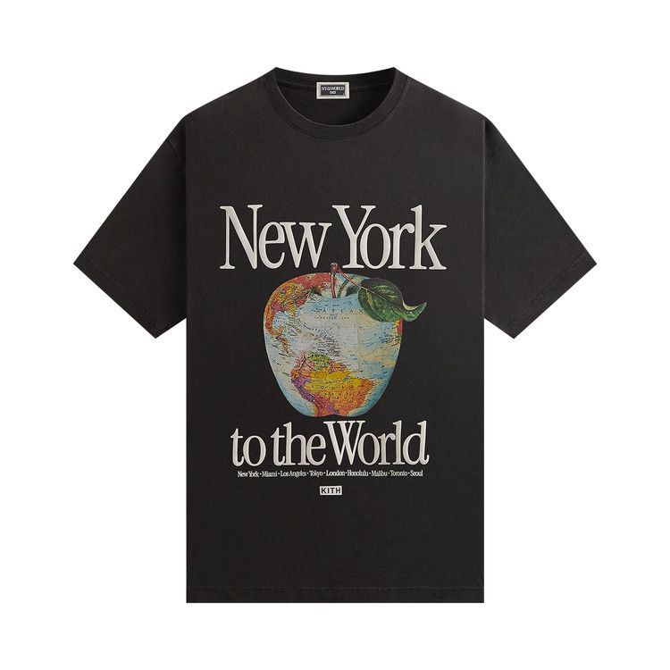 Футболка Kith NY to the World Apple Globe Vintage Tee, Black
Футболка Kith NY to the World Apple Globe Vintage Tee, Black
