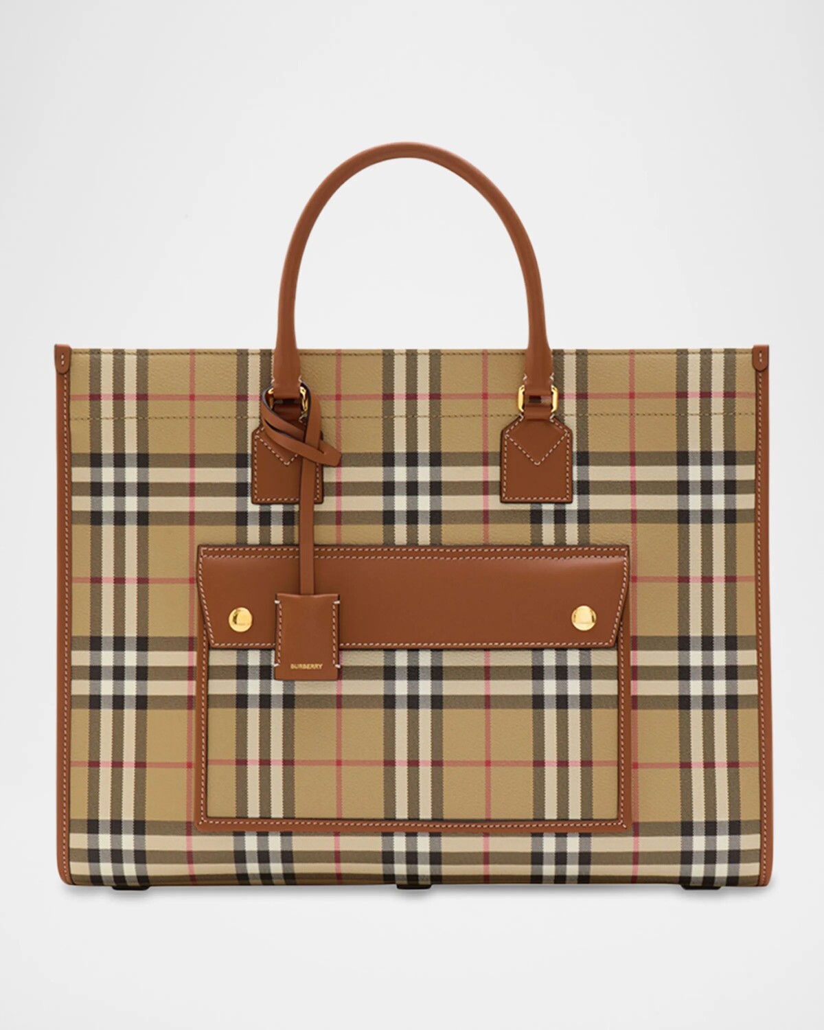 Клетчатая большая сумка Freya Burberry, цвет Vintage Check Briar Brown
Клетчатая большая сумка Freya Burberry, цвет Vintage Check Briar Brown