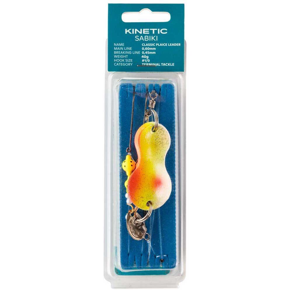 Оснастки Kinetic Sabiki Classic Plaice Leader 60g, золотой
Оснастки Kinetic Sabiki Classic Plaice Leader 60g, золотой