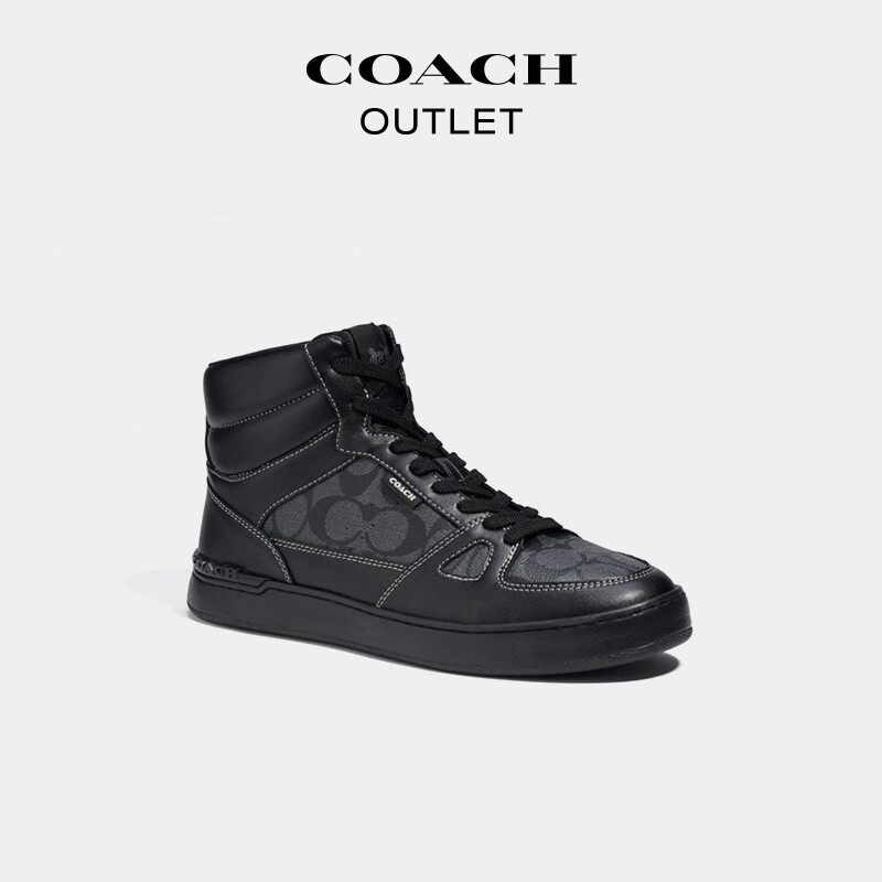 COACH мужские высокие кроссовки CLIP COURT с классическим логотипом, черный
COACH мужские высокие кроссовки CLIP COURT с классическим логотипом, черный