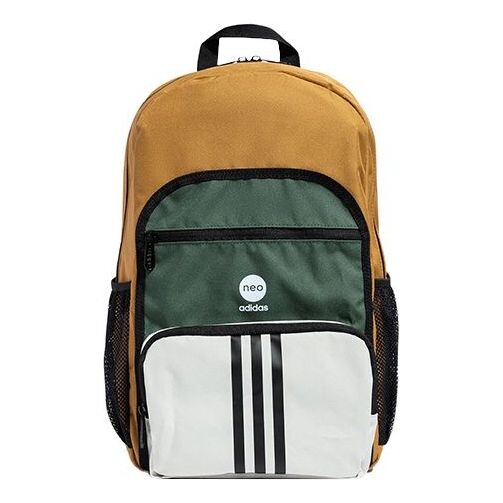 Сумка neo backpack 'tan green white' Adidas, бежевый 
Сумка neo backpack 'tan green white' Adidas, бежевый