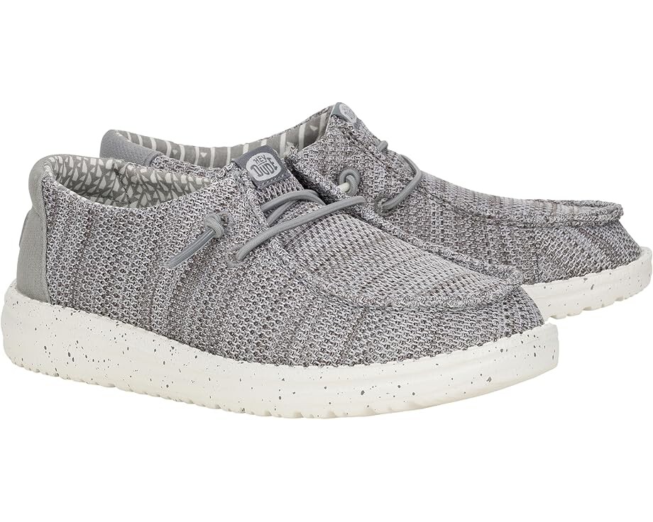 Лоферы Hey Dude Kids Wally Stretch Sox, серый
Лоферы Hey Dude Kids Wally Stretch Sox, серый