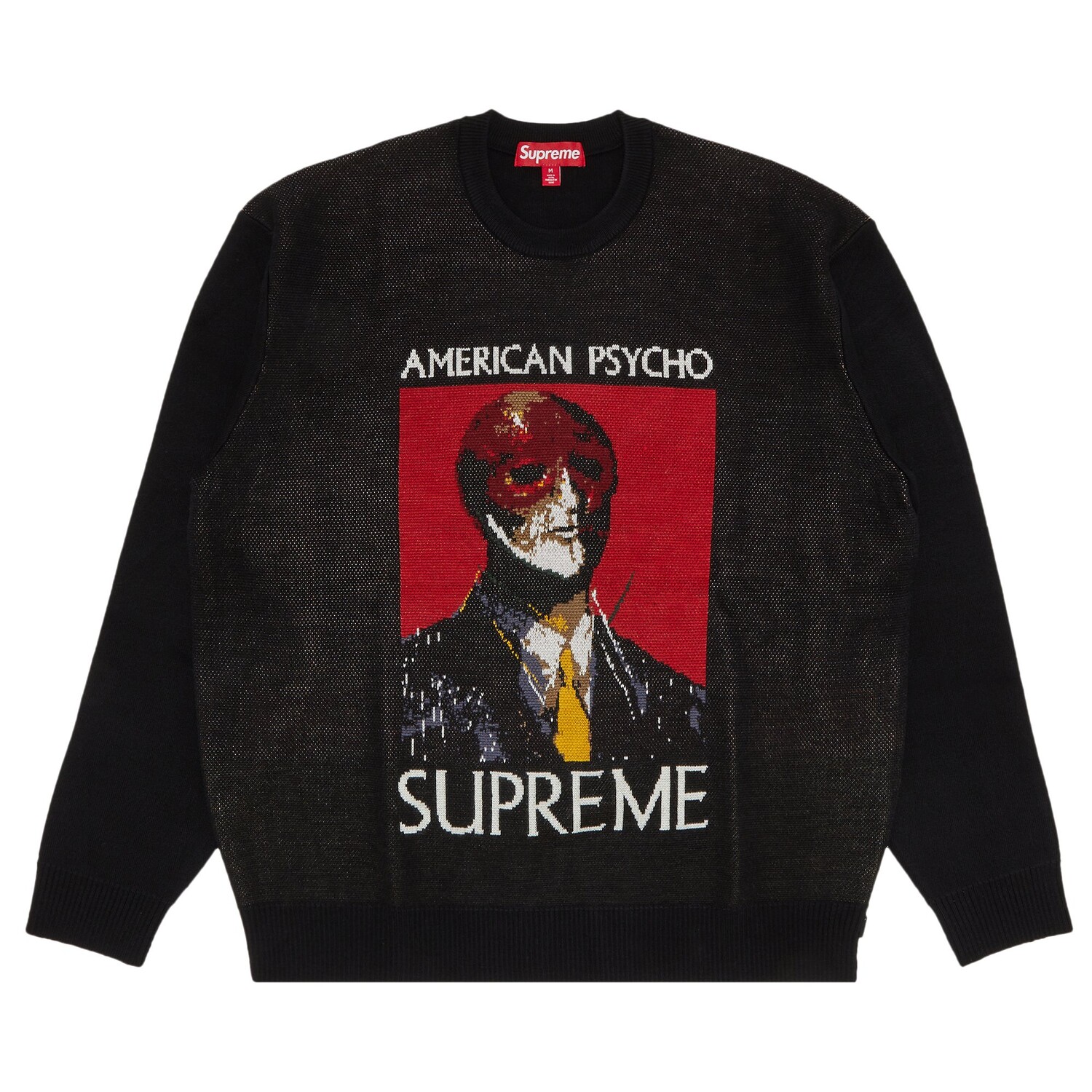 Свитер Supreme American Psycho, черный
Свитер Supreme American Psycho, черный