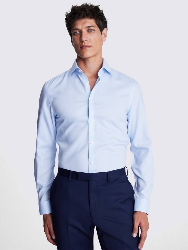 Хлопковая оксфордская рубашка slim fit, не требующая глажки Moss, Sky Blue
Хлопковая оксфордская рубашка slim fit, не требующая глажки Moss, Sky Blue