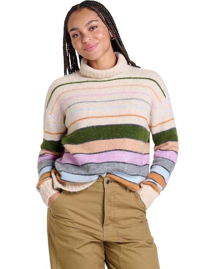 Свитер Toad&Co Toddy T-Neck Sweater, цвет Oatmeal Stripe
Свитер Toad&Co Toddy T-Neck Sweater, цвет Oatmeal Stripe