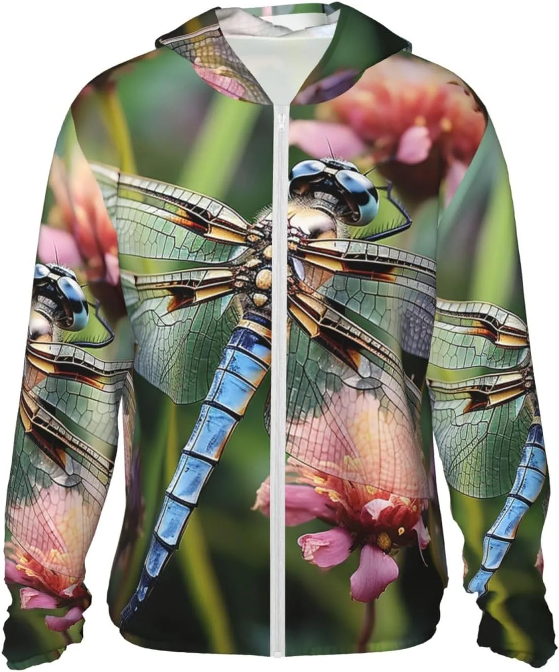 Мужская куртка с капюшоном UPF 50+ Dragonfly Insects Flowers HJTRW
Мужская куртка с капюшоном UPF 50+ Dragonfly Insects Flowers HJTRW