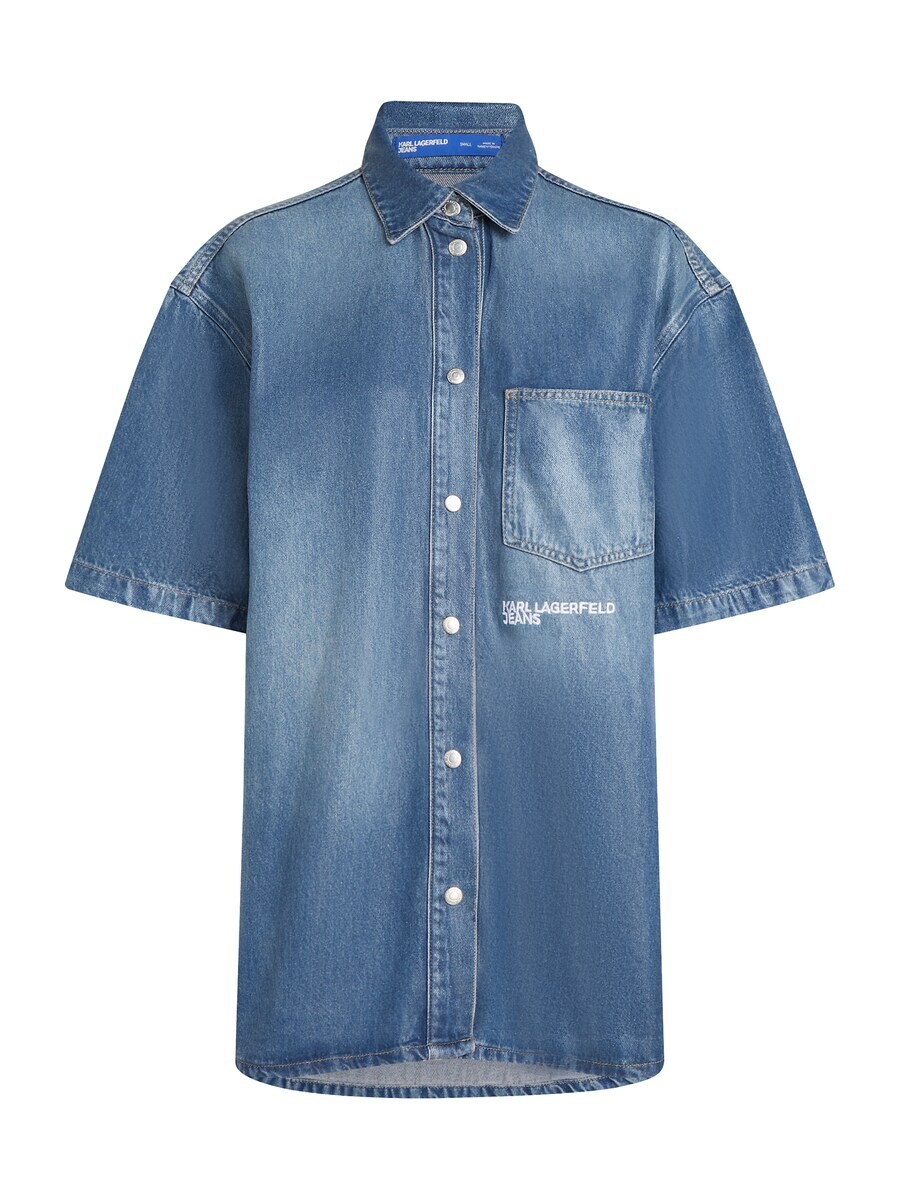 Блузка с коротким рукавом KARL LAGERFELD JEANS Blouse, синий
Блузка с коротким рукавом KARL LAGERFELD JEANS Blouse, синий