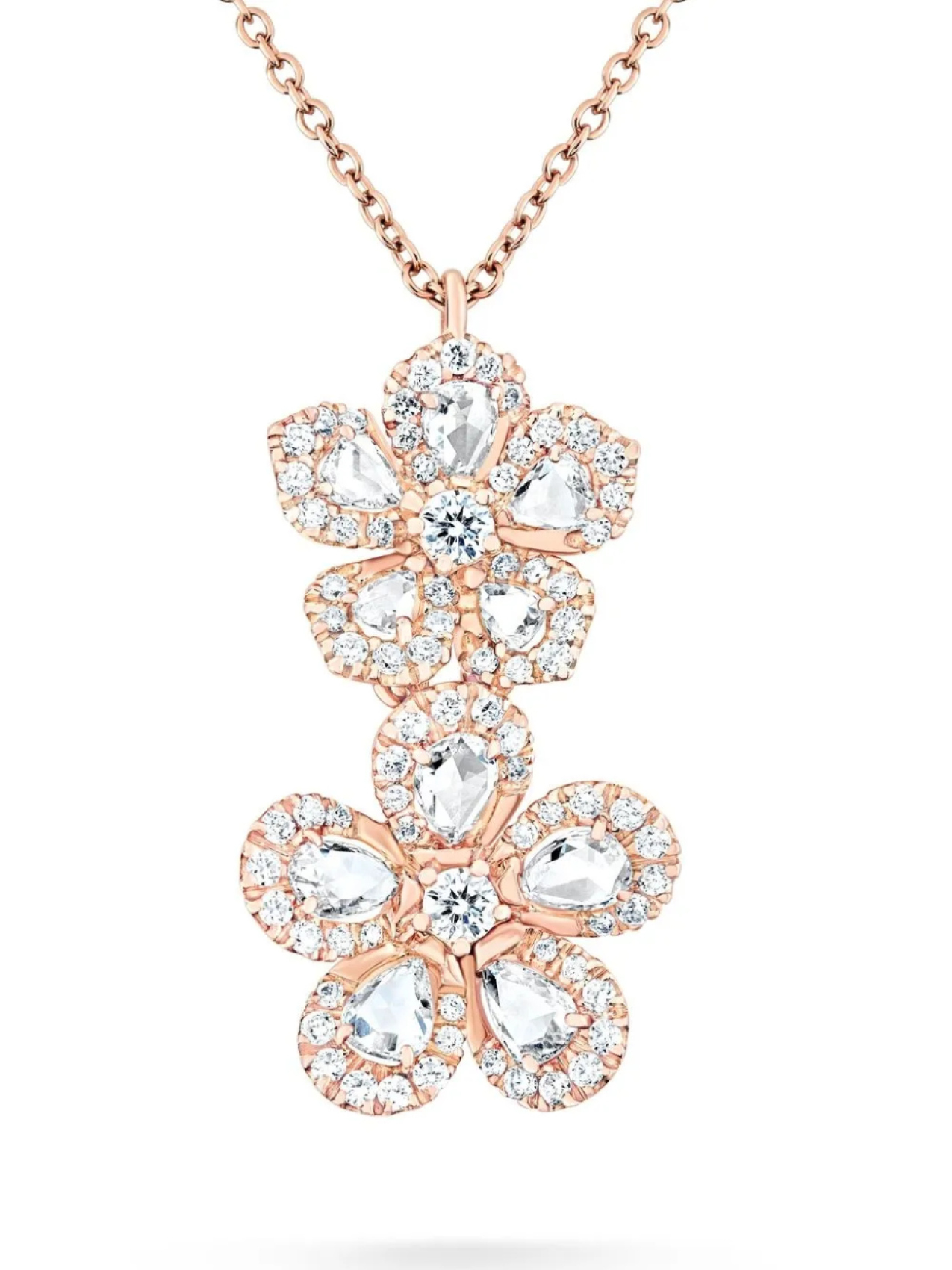 Колье с подвеской Miss Daisy Double Flower из розового золота с бриллиантами David Morris, розовый
Колье с подвеской Miss Daisy Double Flower из розового золота с бриллиантами David Morris, розовый