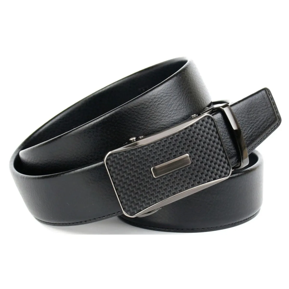 Кожаный ремень Anthoni Crown, складной ремень с плетеной застежкой, черный
Кожаный ремень Anthoni Crown, складной ремень с плетеной застежкой, черный