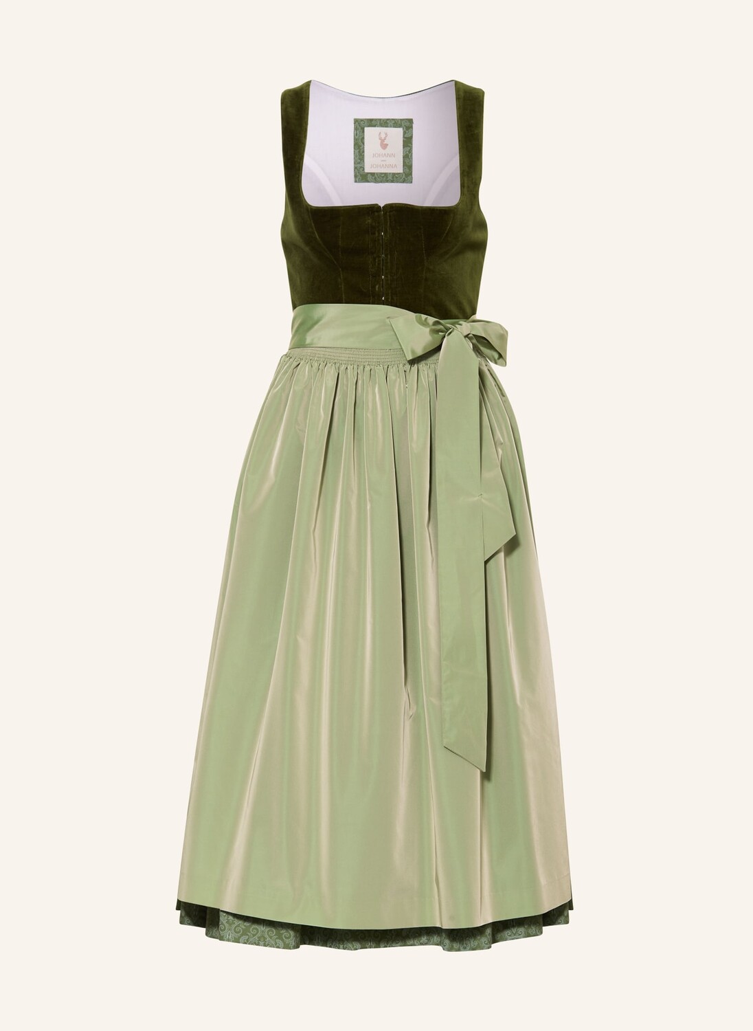 Широкая юбка в сборку Johann & Johanna, зеленый
Широкая юбка в сборку Johann & Johanna, зеленый