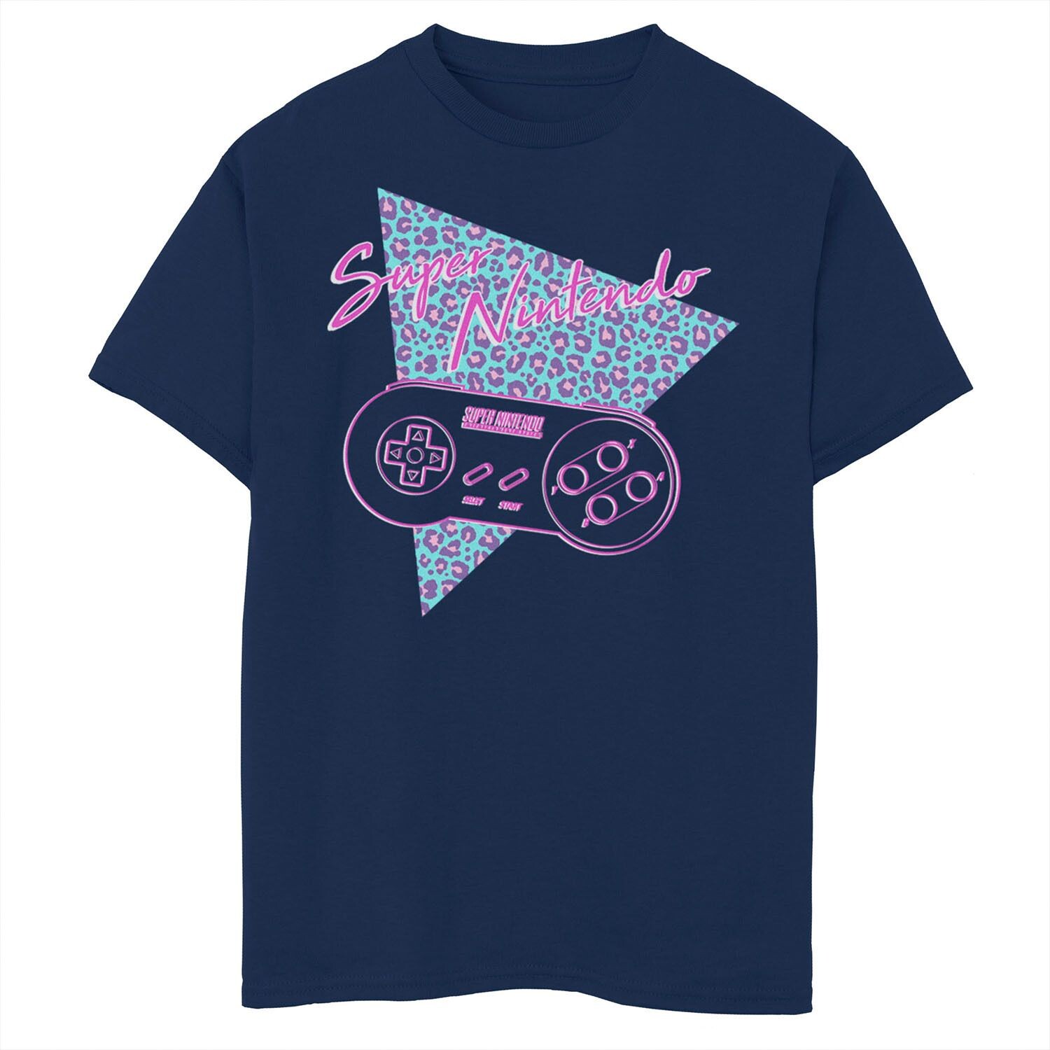 Футболка Nintendo Classic Super Nintendo с неоновым принтом гепарда для мальчиков 8–20 лет Licensed Character, синий
Футболка Nintendo Classic Super Nintendo с неоновым принтом гепарда для мальчиков 8–20 лет Licensed Character, синий