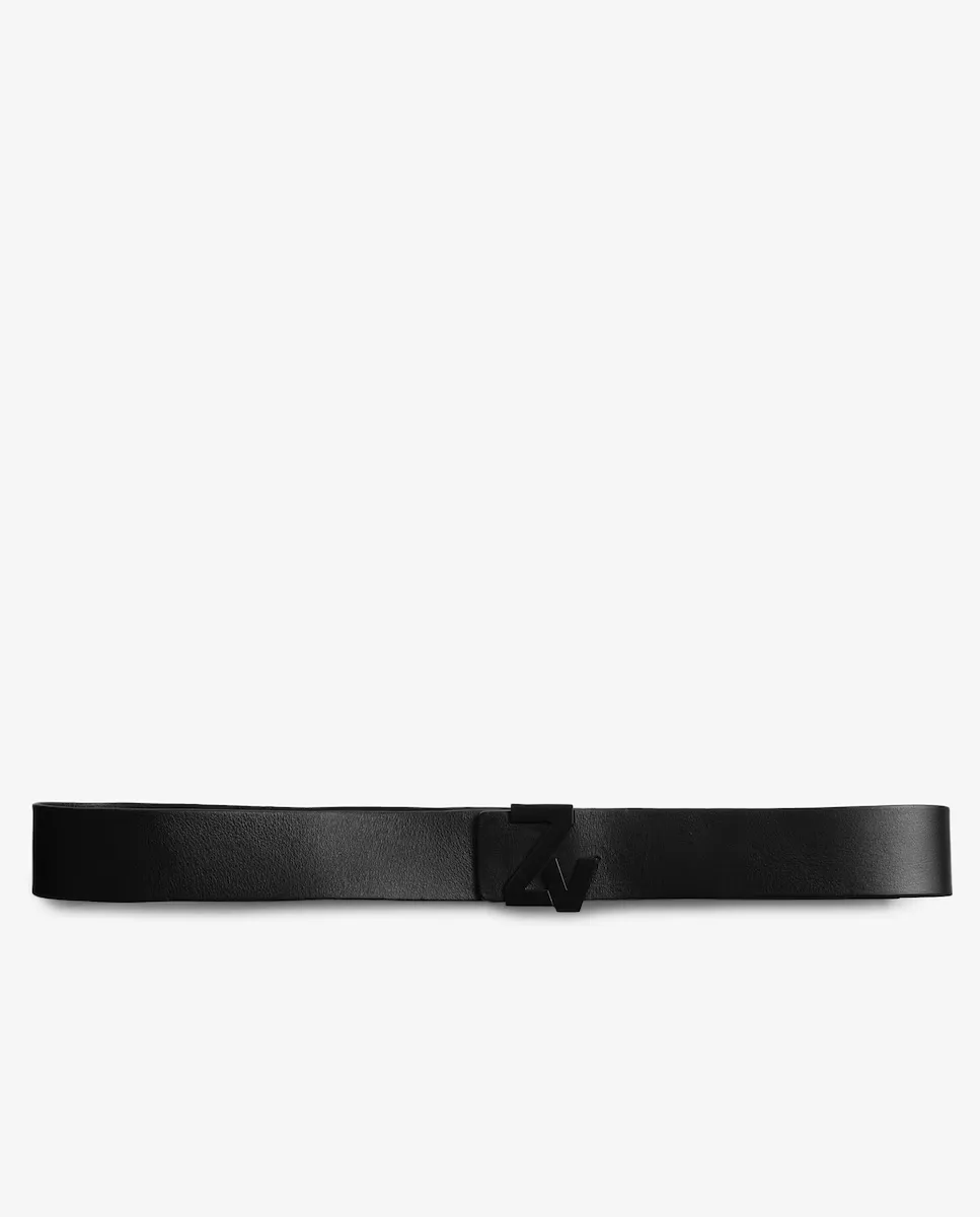 Мужской ремень ZV Initiale La Belt черного цвета из кожи Zadig & Voltaire, черный
Мужской ремень ZV Initiale La Belt черного цвета из кожи Zadig & Voltaire, черный