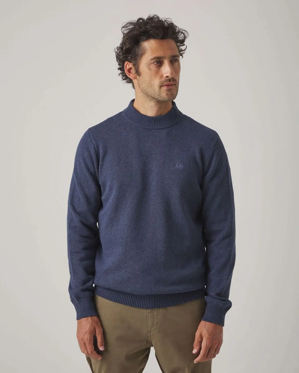 Мужской свитер с высоким воротником Scotta 1985, темно-синий
Мужской свитер с высоким воротником Scotta 1985, темно-синий