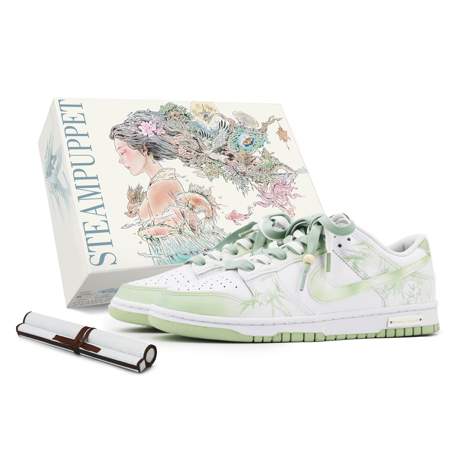 Nike Dunk Low Abrasion Resistant Breathable низкие скейтборд кроссовки мужские зеленый белый
Nike Dunk Low Abrasion Resistant Breathable низкие скейтборд кроссовки мужские зеленый белый