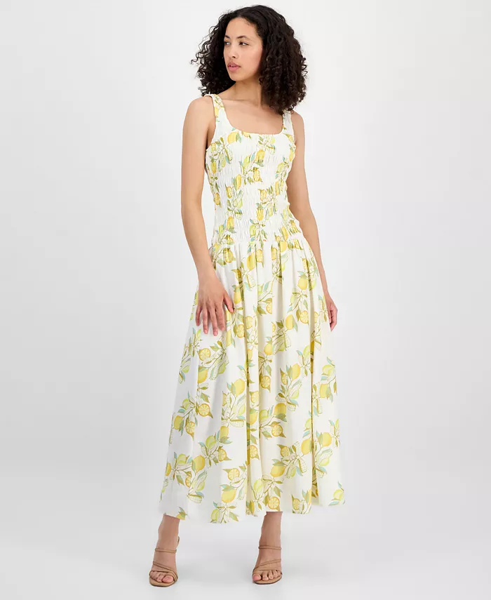 Женское макси-платье с принтом, присборенное на талии и с заниженной линией талии Avec Les Filles, желтый
Женское макси-платье с принтом, присборенное на талии и с заниженной линией талии Avec Les Filles, желтый