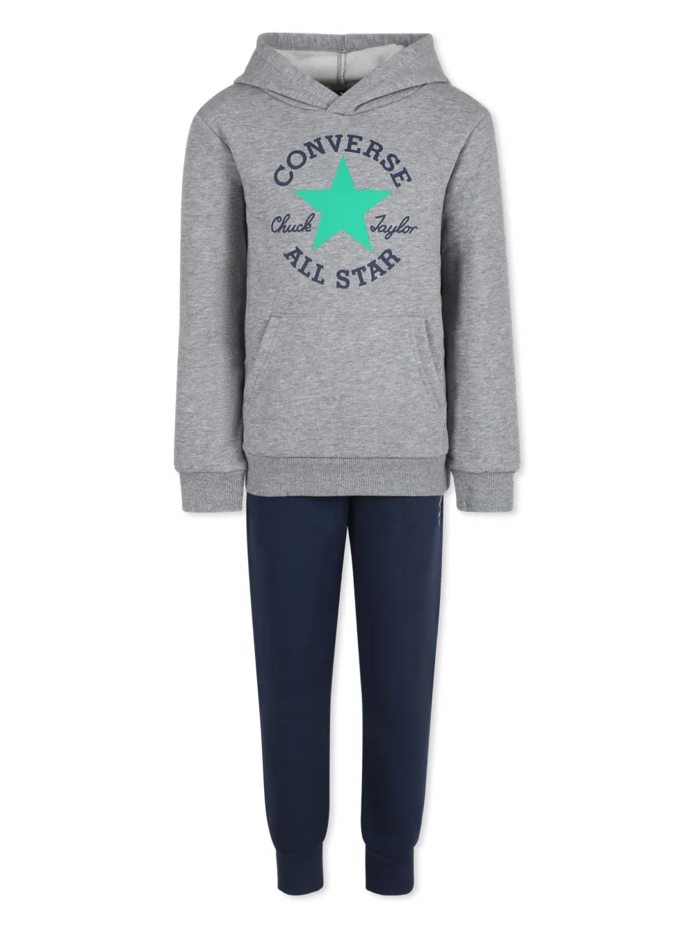 Спортивный костюм с логотипом Converse Kids, серый
Спортивный костюм с логотипом Converse Kids, серый