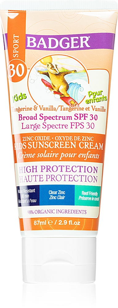 Солнцезащитный крем для детей spf 30 Badger, 87 мл
Солнцезащитный крем для детей spf 30 Badger, 87 мл