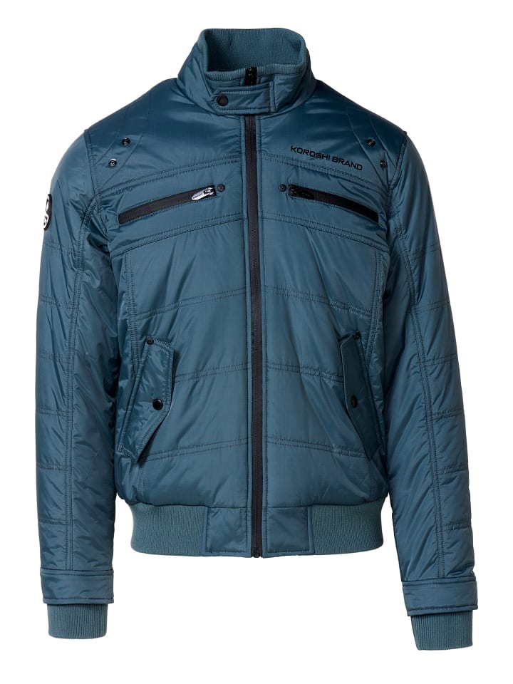 стеганая куртка синего цвета KOROSHI
стеганая куртка синего цвета KOROSHI